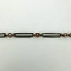 Gold Filled Watch Chain with Silver Swivel Shepherd’s Hook