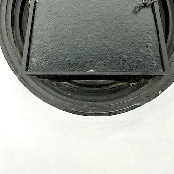 Rare Gutta Percha Oval Picture Frame