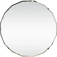 Hagemann Midcentury Etched Starburst Mirror 24”