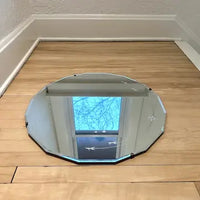 Hagemann Midcentury Etched Starburst Mirror 24”