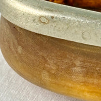 1916 Swedish Horn Snuff Box, Signed Pål Olsson, Vånga