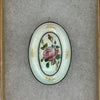 Aksel Holmsen Enamel Rose Brooch
