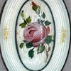 Aksel Holmsen Enamel Rose Brooch
