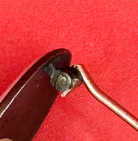 Aksel Holmsen Enamel Rose Brooch