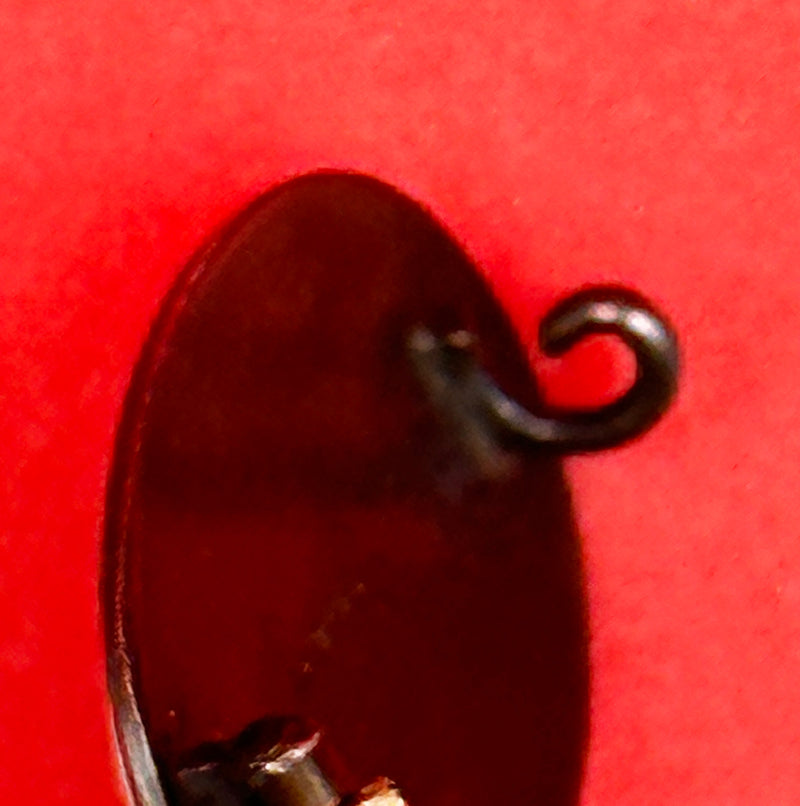 Aksel Holmsen Enamel Rose Brooch