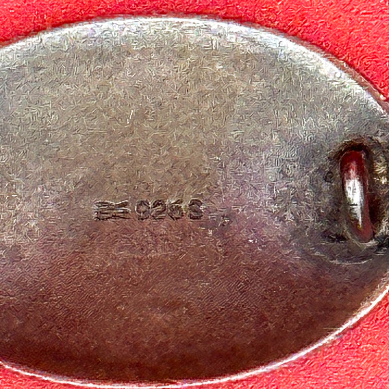 Aksel Holmsen Enamel Rose Brooch