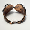 Rebajes Copper Double Flower Bracelet