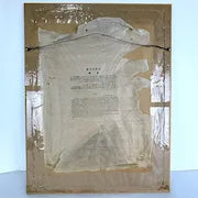 Japanese Woodcut Reprint of Rooster and Hen by Ito Jakuchu