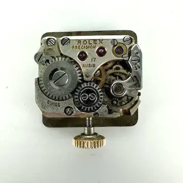 Ladies 18k Rolex Precision Watch Circa 1940 Not Working