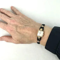 Ladies 18k Rolex Precision Watch Circa 1940 Not Working