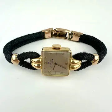 Ladies 18k Rolex Precision Watch Circa 1940 Not Working