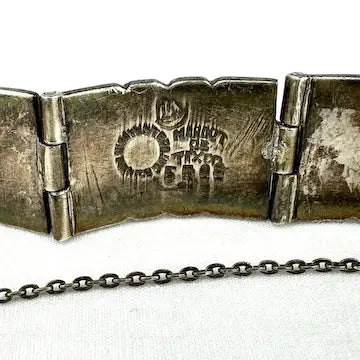 Margot de Taxco Champleve Enamel Bracelet