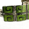 Margot de Taxco Champleve Enamel Bracelet