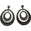 Mexican Sterling Silver Mid Century Mod Earrings
