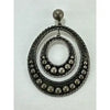 Mexican Sterling Silver Mid Century Mod Earrings