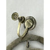 Mexican Sterling Silver Mid Century Mod Earrings