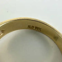 Midcentury 14k Gold Ruby Ring Size 6.25
