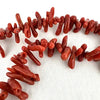 Native American Natural Red Branch Coral Necklace