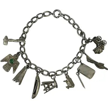 Native American Style Charm Bracelet