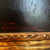 Antique M Wachsmuth Oil Painting Eine Geselige Runde