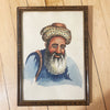 2 Misha Chahbazian Framed Watercolor Paintings