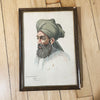 2 Misha Chahbazian Framed Watercolor Paintings