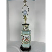 Pair of Vintage Chinese Porcelain Chinoiserie Lamps