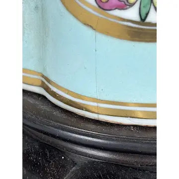 Pair of Vintage Chinese Porcelain Chinoiserie Lamps
