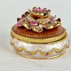 Retired Joan Rivers Floral Brooch and Trinket Box