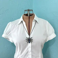 Roger Wheeler Spider Pendant Necklace