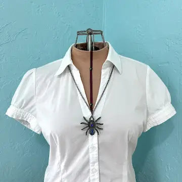 Roger Wheeler Spider Pendant Necklace