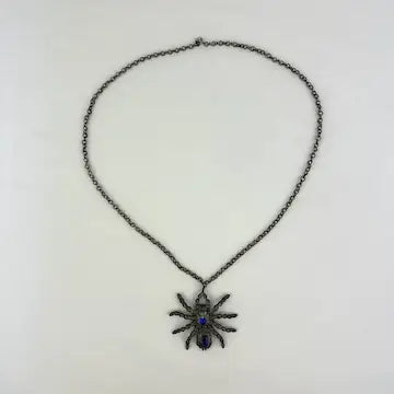 Roger Wheeler Spider Pendant Necklace