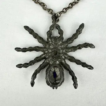 Roger Wheeler Spider Pendant Necklace