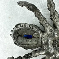 Roger Wheeler Spider Pendant Necklace