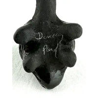 Santa Clara Miniature Blackware Beaver Effigy