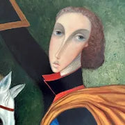 Sergey Smirnov Limited Edition Mixed Media on Canvas Peter the Great Emperor
