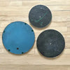 Set of 3 Etched Starburst Mirrors 14”, 12” & 10”