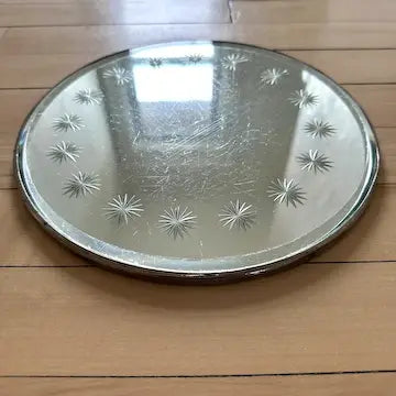 Set of 3 Etched Starburst Mirrors 14”, 12” & 10”