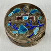 Set of Three Chinese Miniature Enameled Pill Boxes