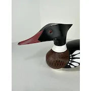 Signed Vintage Norris Pratt Duck Decoy