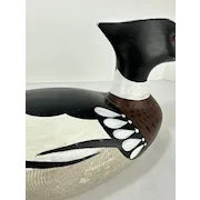 Signed Vintage Norris Pratt Duck Decoy