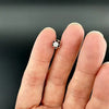 Single Vintage 10k Gold Diamond Buttercup Earring