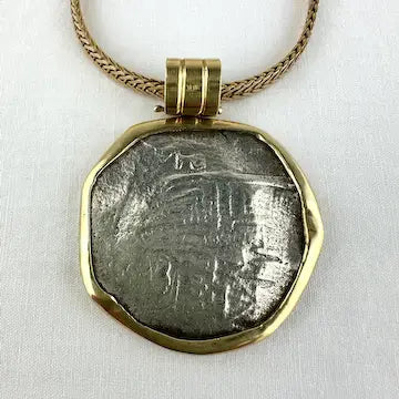 Spanish Reale Treasure Necklace in 14k and 18k Gold and Silver