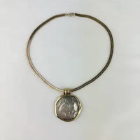 Spanish Reale Treasure Necklace in 14k and 18k Gold and Silver
