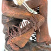 Unique Pair of Vintage Cowboy Sculptures