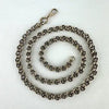 Victorian 10k Rose Gold Chunky Link Chain Necklace 20”