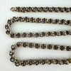 Victorian 10k Rose Gold Chunky Link Chain Necklace 20”