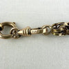 Victorian 10k Rose Gold Chunky Link Chain Necklace 20”
