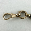 Victorian 10k Rose Gold Chunky Link Chain Necklace 20”