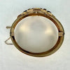 Victorian 14k Gold & Diamond Hinged Bracelet